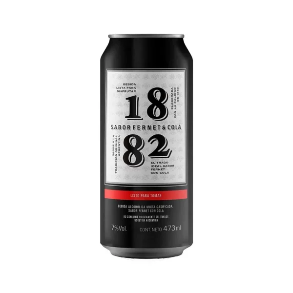 Fernet 1882 con Cola lata x473cc