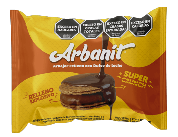 Alfajores Arbanit DDL x6u