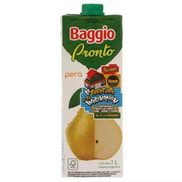 Jugo Baggio Pronto Pera x1000cc