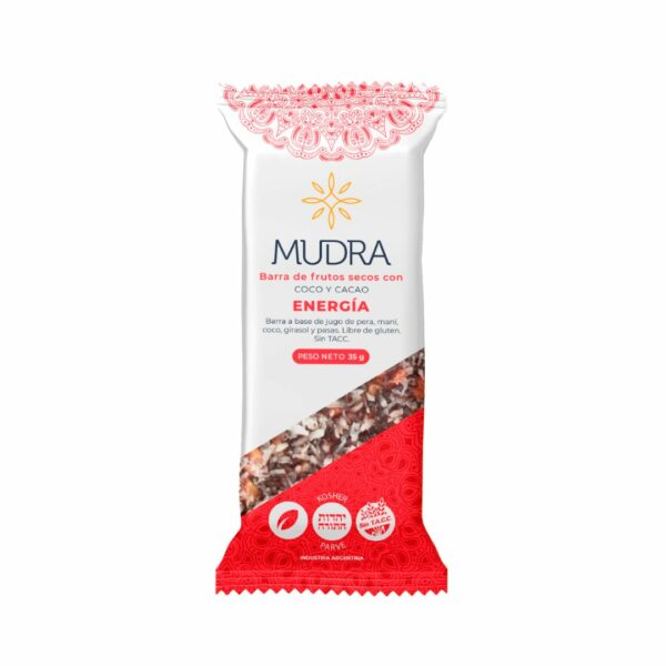 Barra de Cereal x35g Mudra (Coco y Cacao)