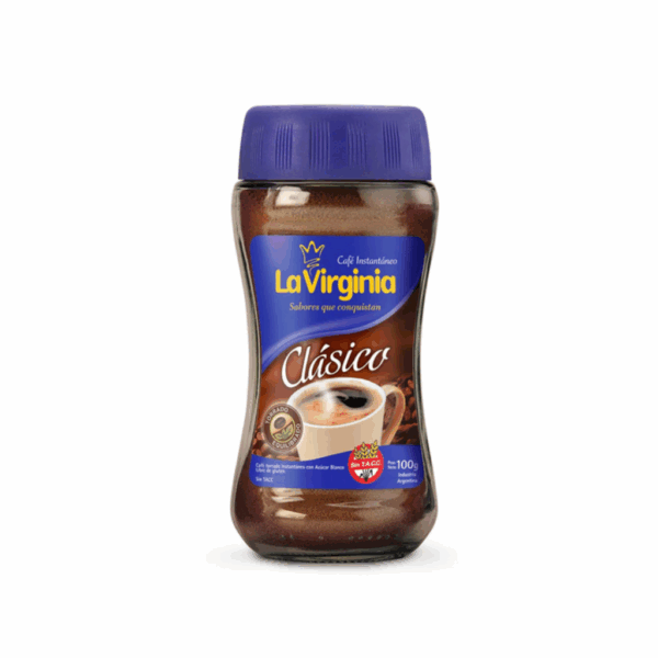 Cafe Instantaneo Clasico La Virginia Frasco x100g