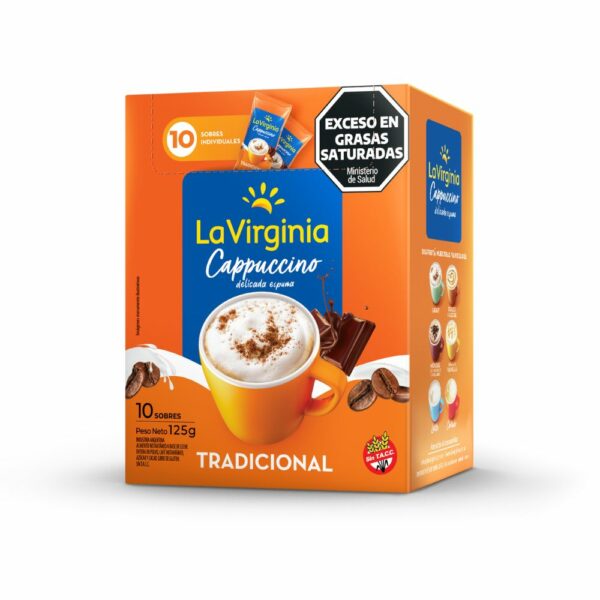Cappuccino en Sobres La Virginia x10u