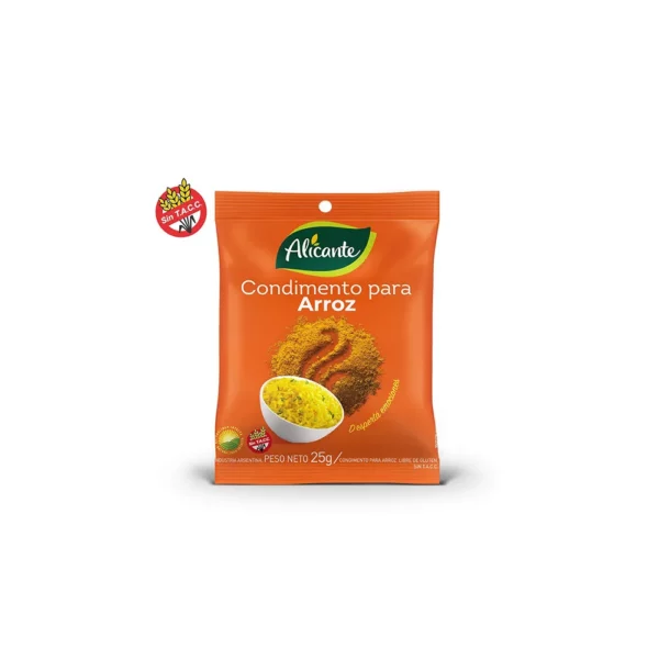 Condimento P/ Arroz Alicante x25g