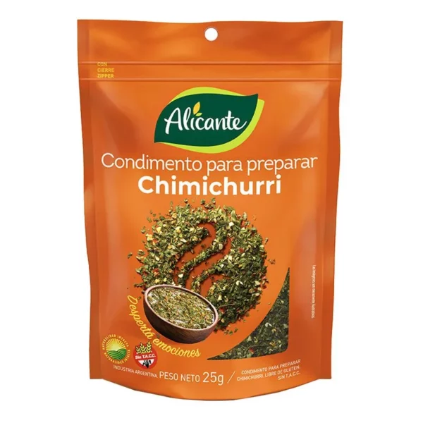 Condimento Chimichurri Alicante x25g