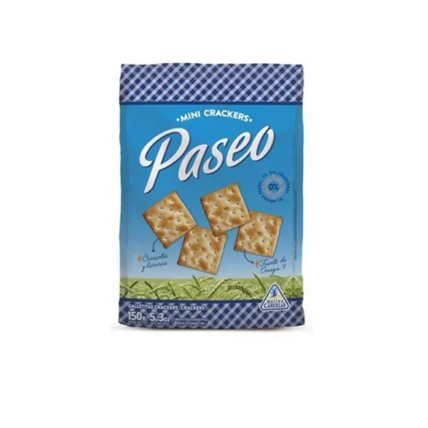 Paseo Crackers x300g (Cj.x14)