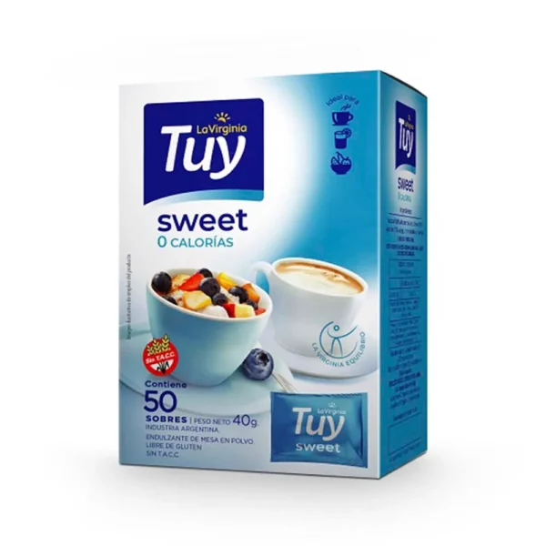 Edulcorante Tuy Sweet Sobre 50u x40g