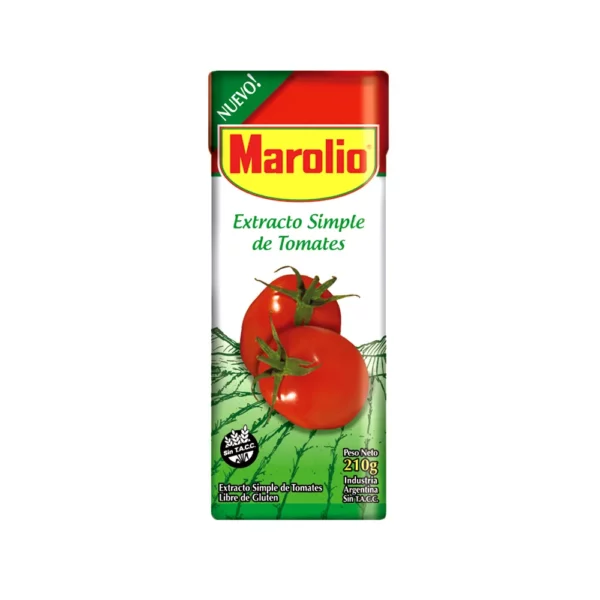 Extracto de Tomate Marolio x210g