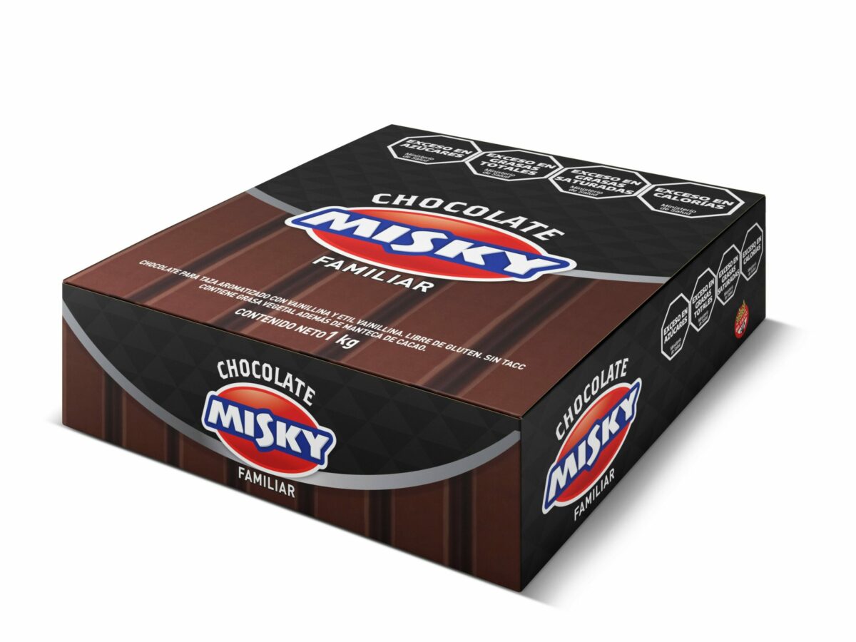 Familiar SemiAmargo Taza Misky 10u 1kg Choc. Familiar Semi-Amargo Taza Misky 10u x100g - Imagen 1
