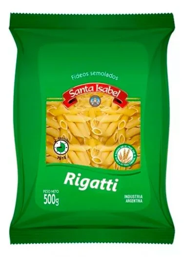 Fideos Rigatti Santa Isabel x500g