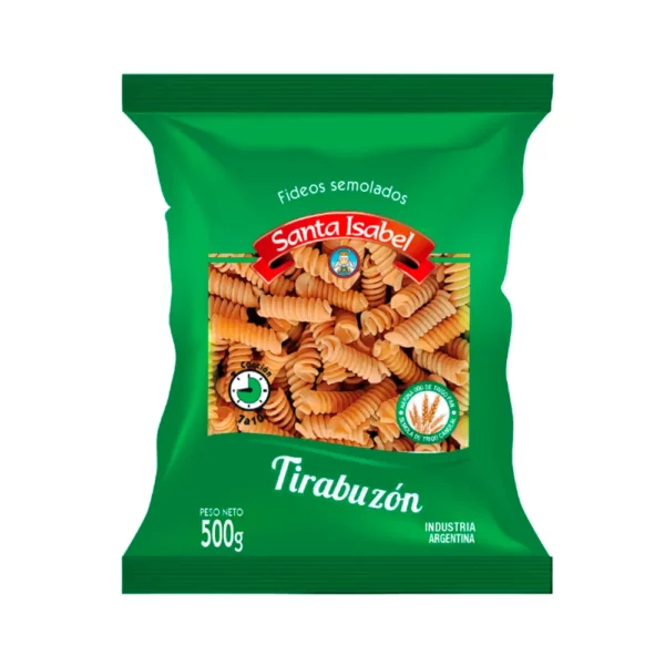 Fideos Tirabuzon Santa Isabel x500g