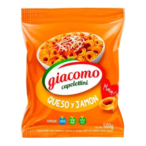 Giacomo Capelettini Queso y Jamon x500g