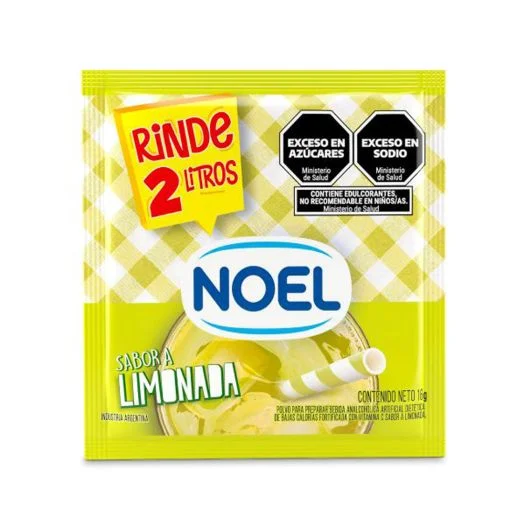 Jugo en Polvo Noel Limonada 18u x16g