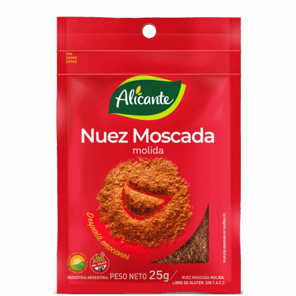 Nuez Moscada Molida Alicante x25g