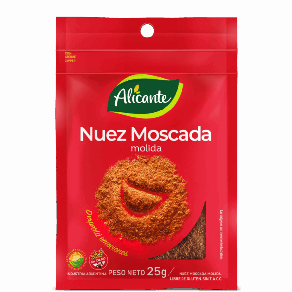 Nuez Moscada Molida Alicante x25g