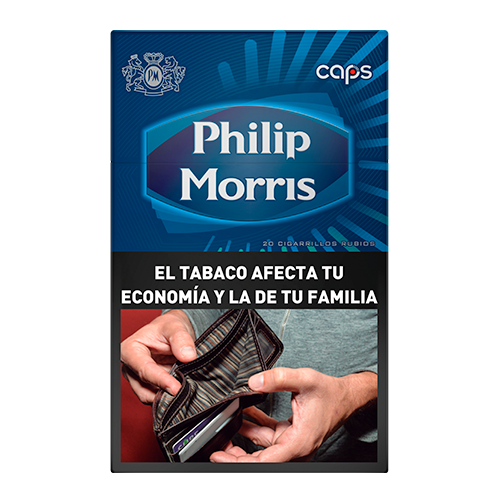 Philip Morris Blue Spin Box