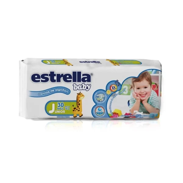 Pañales Estrella Junior x30u