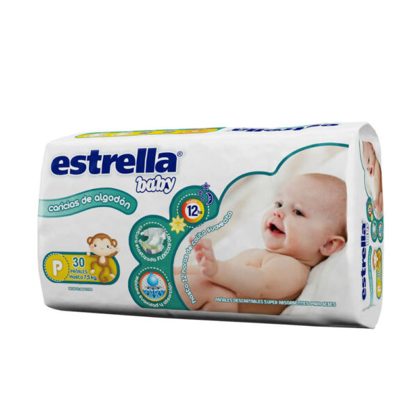 Pañales Estrella Pequeño x30u