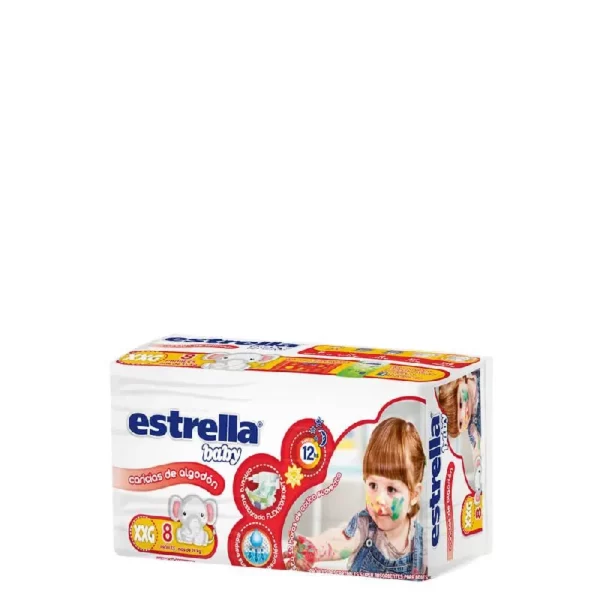 Pañales Estrella XXG x8u