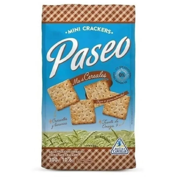 Paseo Multicereales x300g (Cj.x14)