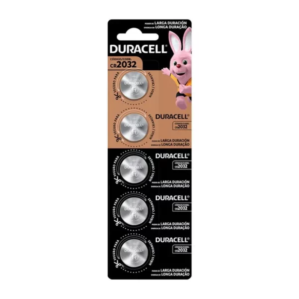 Pila Litio Duracell 2032 (Tira x5u)