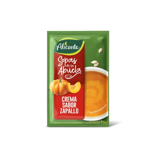 Sopa Alicante Crema Zapallo (x73g)