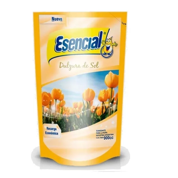 Suavizante Ropa Esencial x900cc Dulzura de Sol Doypack