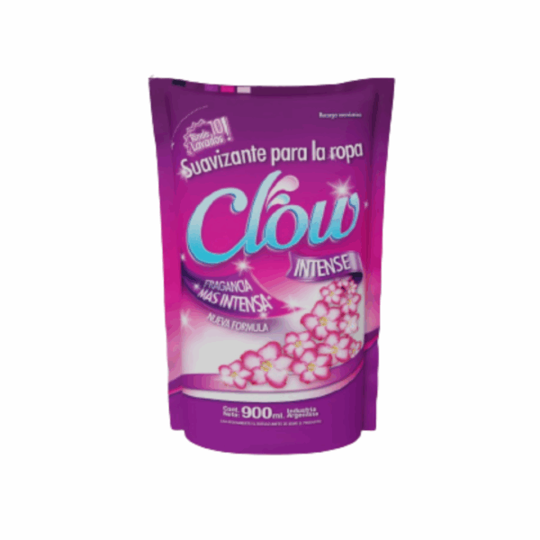 Suavizante Ropa Clow x900cc Intense Doypack