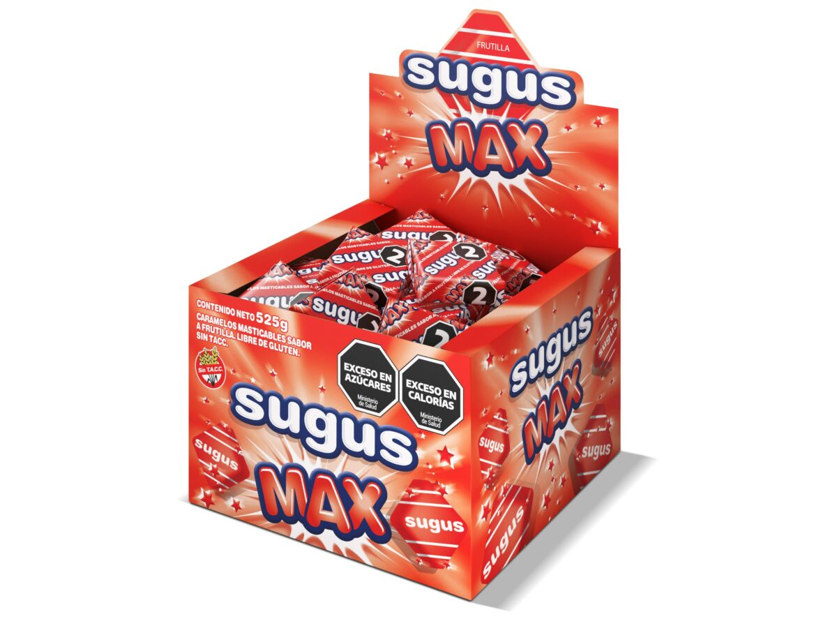 Sugus Max Frutilla x70u - Imagen 1
