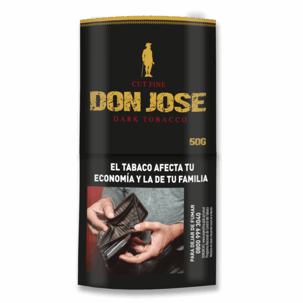 Tabaquera Don Jose x50g (Negro)
