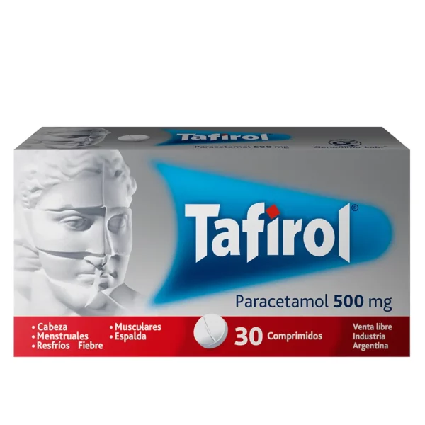 Tafirol 500mg (30 comprimidos)