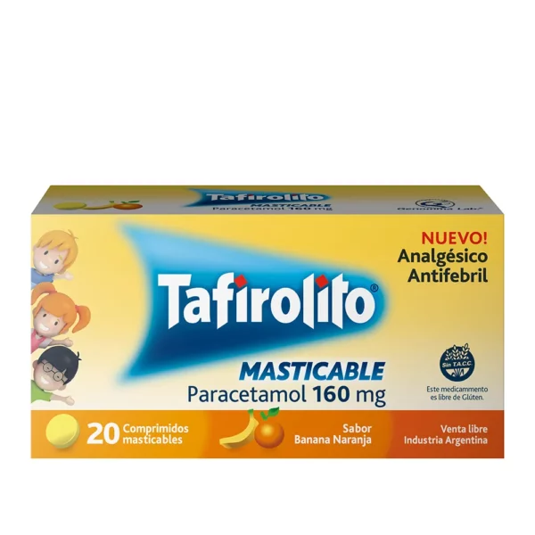 Tafirol MASTICABLE 160mg (20 comprimidos)