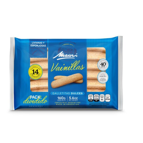 Vainillas x160g Mauri