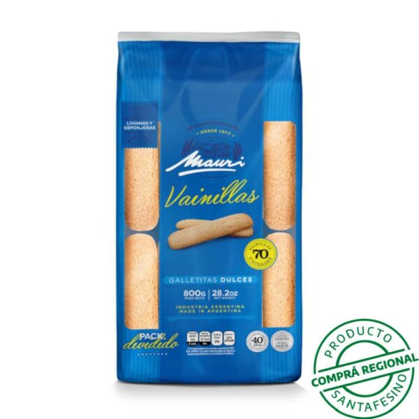 Vainillas x800g Mauri