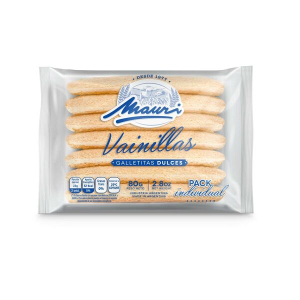 Vainillas x80g Mauri