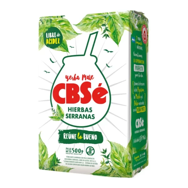 Yerba CBSe Hierbas Serranas x500g