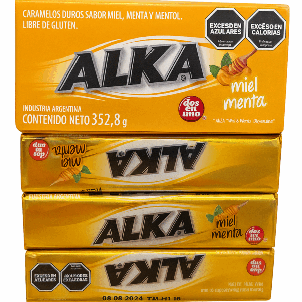 Alka Miel y Menta 12u x29g