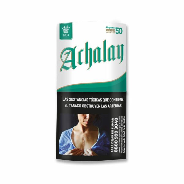 Tabaquera Achalay x40g (MENTA)